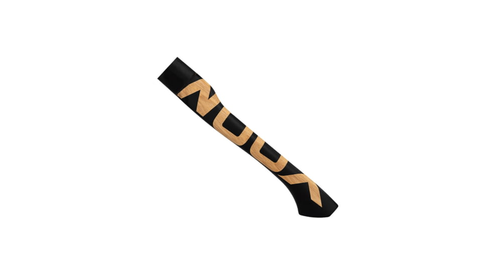 WOOX Volante Replacement Handle, Wooden Logo, Black/Brown, BU.AXE002.01HND