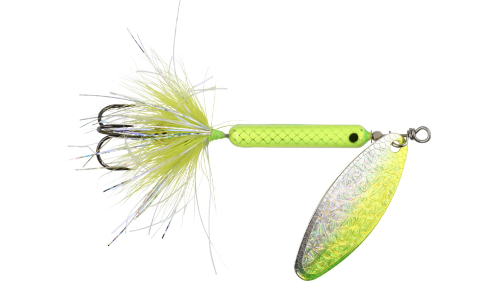 Wordens Joe Thomas Pro Series Rooster Tail In-Line Spinner 3/4oz, Flash Chart, 217JT- FCHR