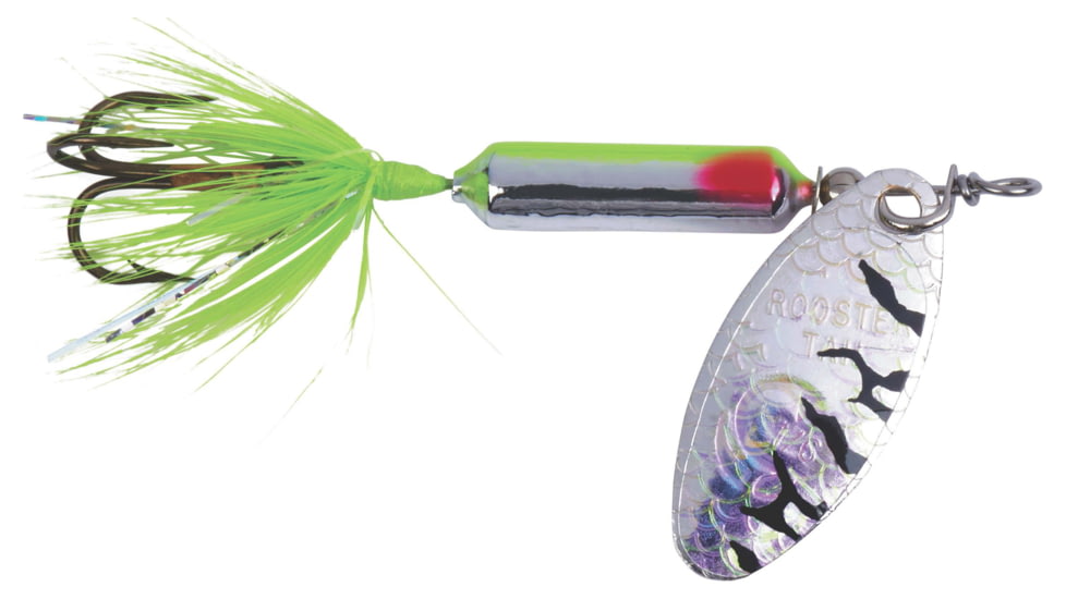 Wordens Original Rooster Tail Spinner, 2 1/2in, 1/6oz, Clown Tiger, 210-CLT