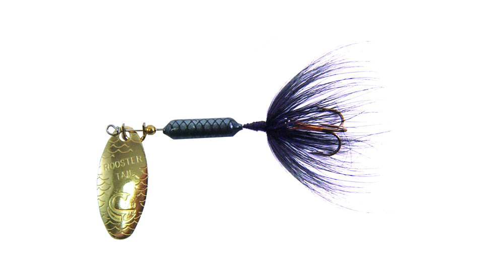 Wordens Rooster Tail In-Line Spinner, 2 1/4in, 1/8 oz Treble Hook, Assorted, 208-F8571