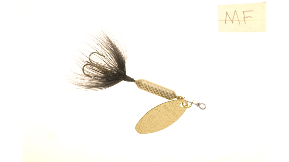 Wordens Rooster Tail In-Line Spinner, 2 3/4in, 1/4 oz, Treble Hook, Mayfly, 212-MF