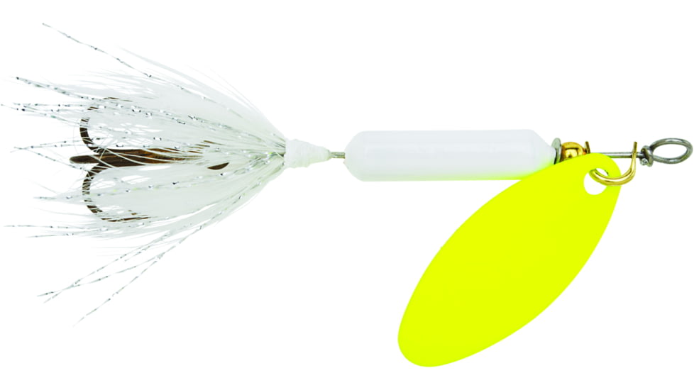 Wordens Rooster Tail In-Line Spinner, 2in, 1/16 oz Treble Hook, Clyde, 206-CLY