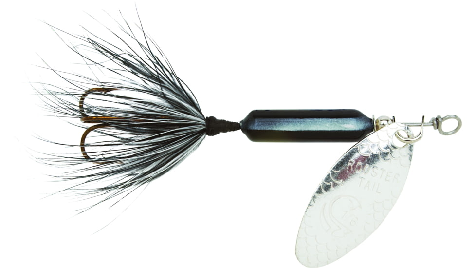 Wordens Rooster Tail In-Line Spinner, 2in, 1/16 oz, Treble Hook Skunk, 206-SK