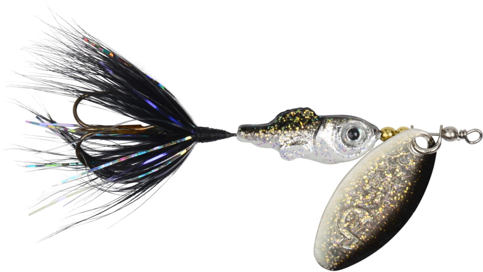 Wordens Rooster Tail Minnow In-Line Spinner, Single Hook Sz 1/6oz Natural Shad, 12/Pkg, 2210-NATSHAD