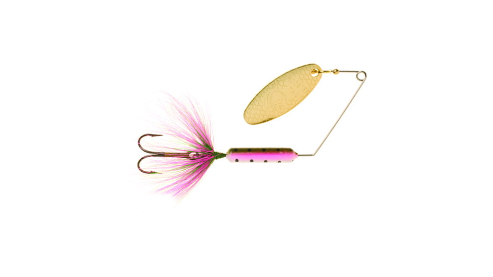 Wordens Super Rooster Tail In-Line Spinner, Sz 1/6oz, Rainbow, 193-RBOW