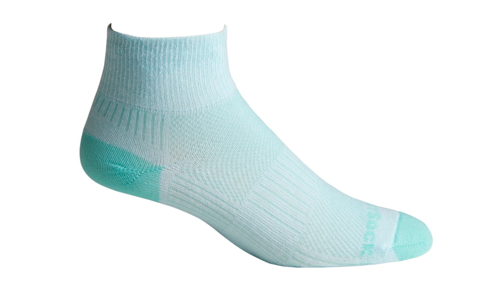 Wrightsock Double Layer CoolMesh II Quarter Sock, Lucite, Large, 8053.6901