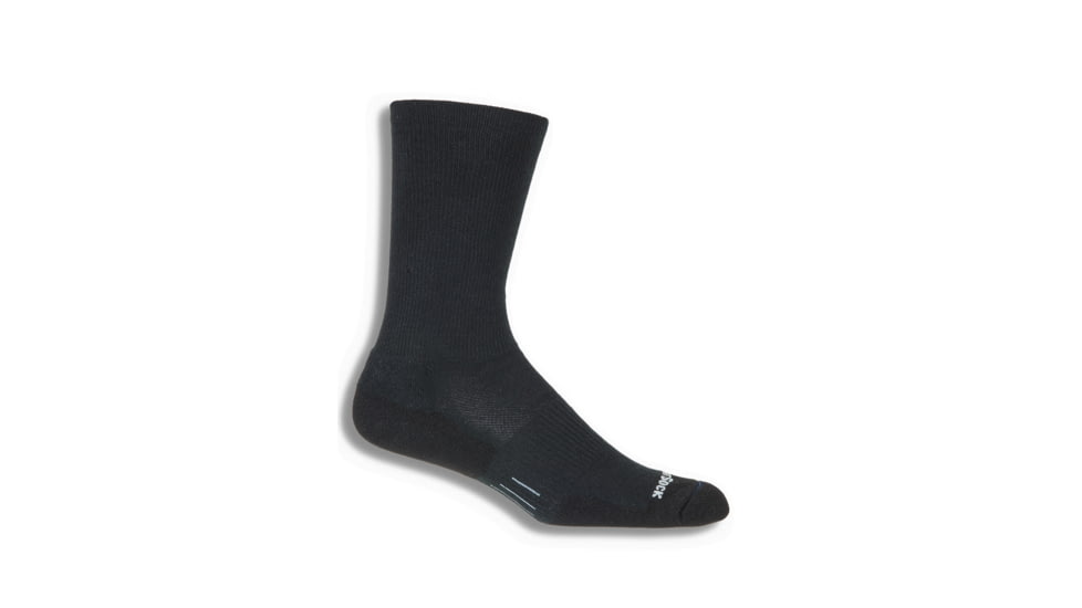 Wrightsock Fuel Crew Sock - Mens-Black-X-Large