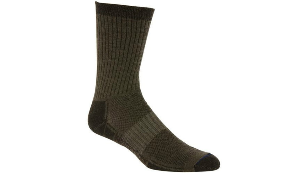 Wrightsock Merino Stride Crew Sock - Men's-Timber-Medium