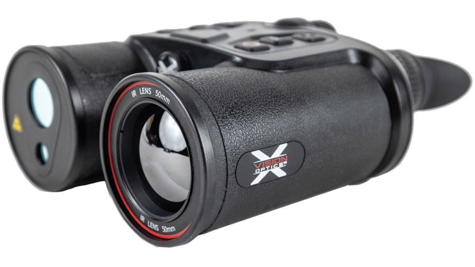 X-Vision Beyond 200 3.2-12.8x16mm Thermal Imaging Binocular, 50Hz, Black, Medium, TB200