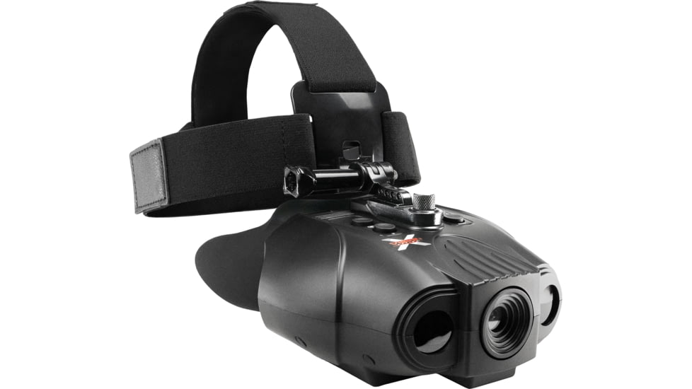 X-Vision Phantom 55 1-3x20mm Hands-Free Night Vision Binocular, Black, Medium, XANB55