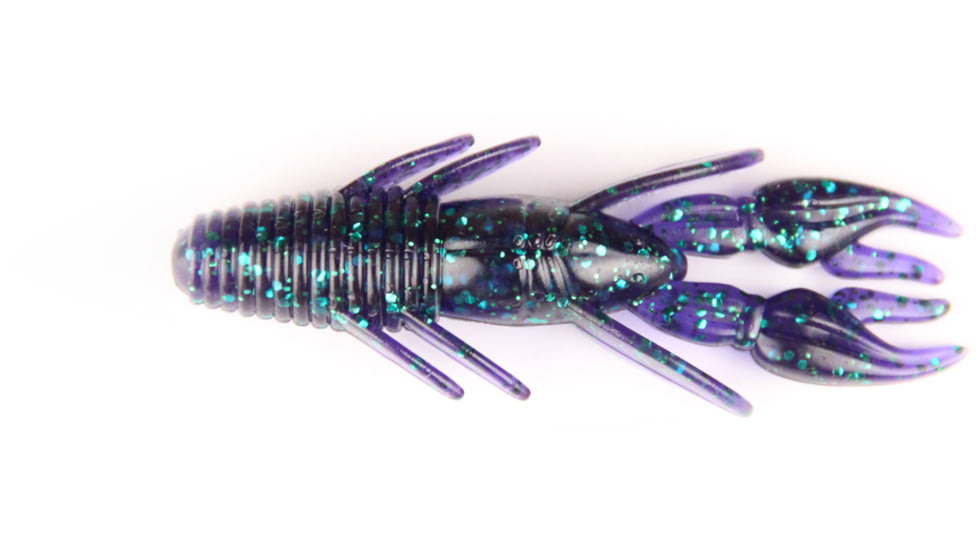 X Zone 3.5in Punisher Punch Craw, Junebug, 11920