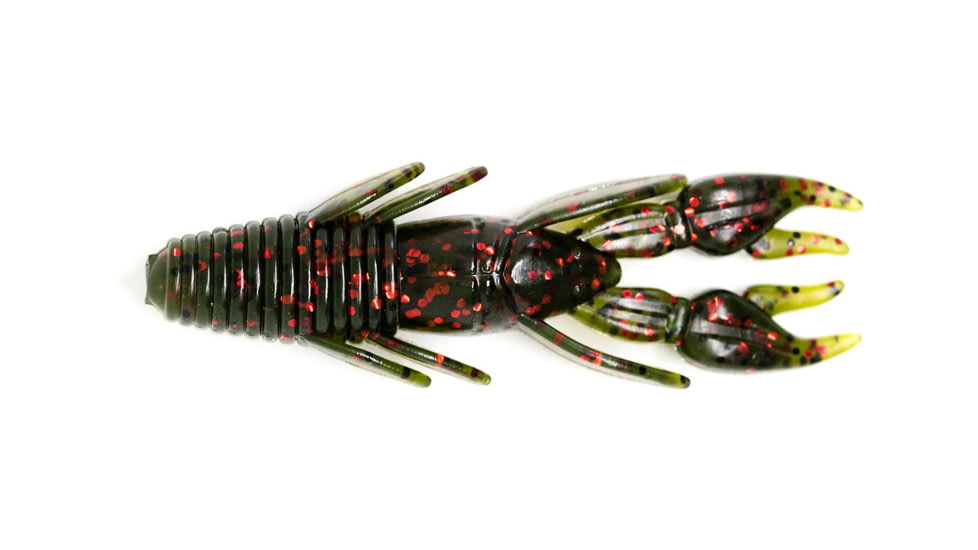 X Zone 3.5in Punisher Punch Craw, Watermelon Red Flk, 11130