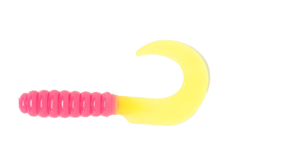 X Zone 3in Grub, Bubblegum/ Chart Tail 14pk, 1517