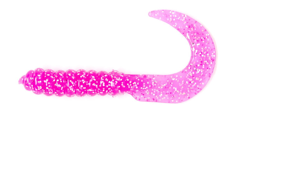 X Zone 3in Grub, Hot Pink Silver 14pk, 1315