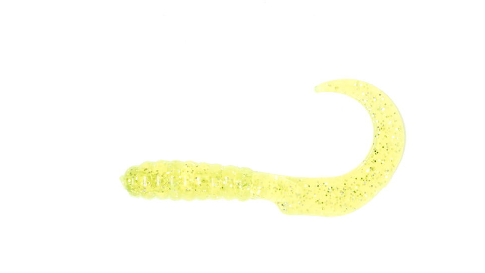 X Zone 4in Grub, Chartreuse Shine, 2308