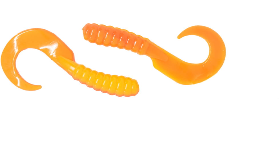 X Zone 4in Grub, Orange/Yellow, 2740