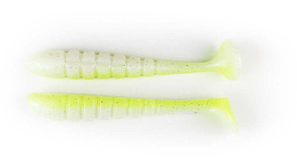 X Zone 4in Pro Series Swammer Chartreuse Pearl, 21835