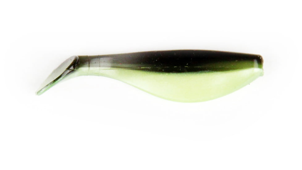 X Zone Super Shad, 706 Black/Chartreuse Pearl, 35706