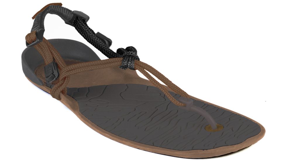 Xero Shoes Amuri Cloud Sandal - Women's-Mocha Earth/Black-Medium-6
