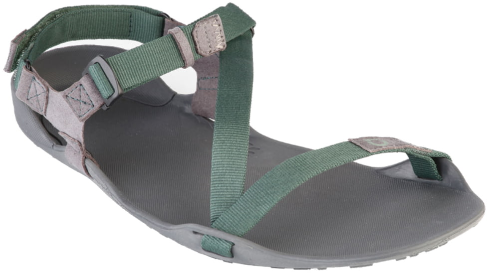 Xero Shoes Amuri Z-Trek Sandal - Women's-Charcoal/Hunter Green-Medium-9