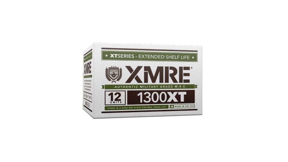 XMRE 1300XT, 12 Meals w/ 6 menu boxes, XMRE12H