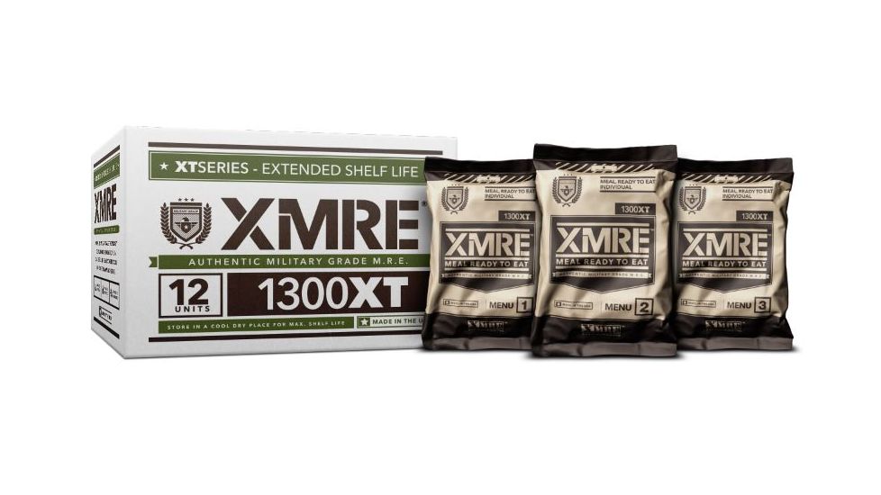 XMRE 1300XT, 12 Meals w/ 6 menu boxes, XMRE12H