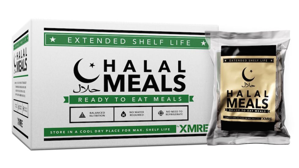 XMRE Halal 24 Hour, Case of 6 MREs, HL24XTH