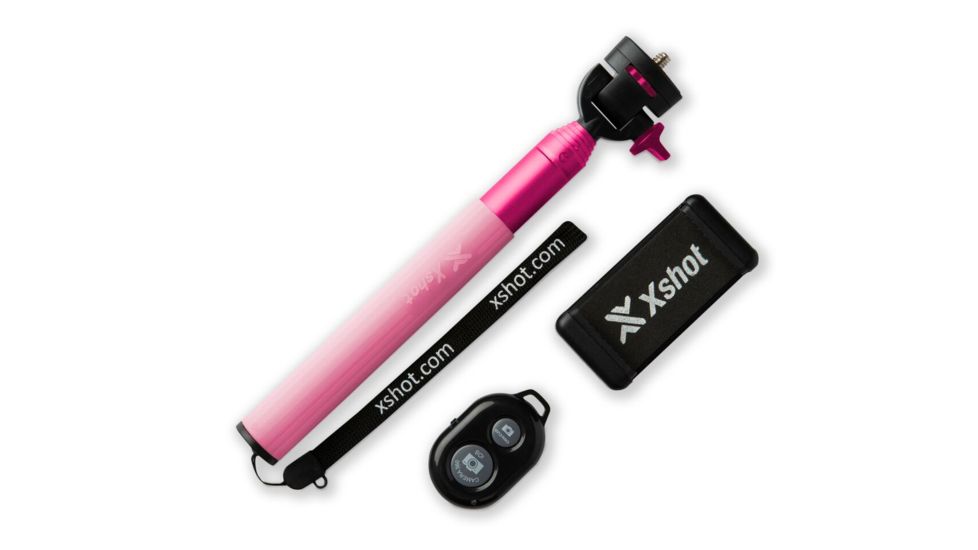 Xshot Deluxe Selfie Kit with Remote-Pink