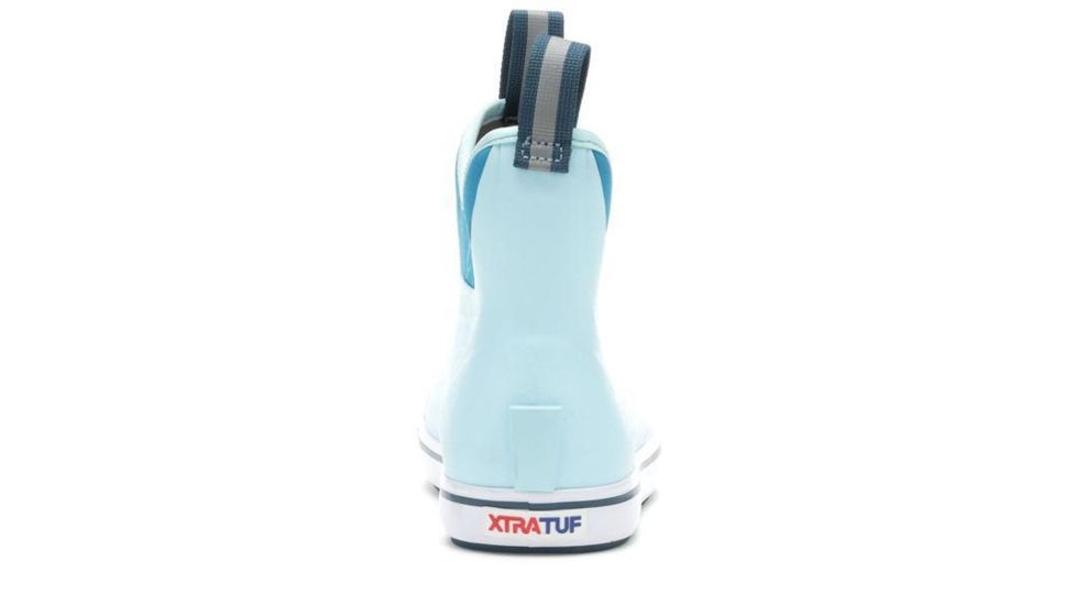 Xtratuf 6 in Salmon Sisters Ankle Deck Boots - Women's, Light Blue, 10, 22592-BLU-100