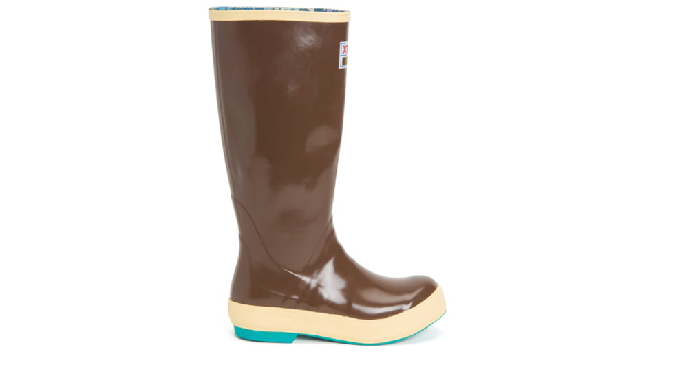 Xtratuf Fisher Wear 15 in Legacy Boot - Women's, Brown/Totally Tarpon, 6, XWL-9TAR-BRN-060