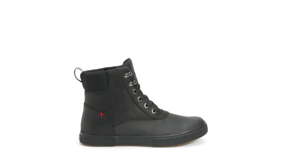Xtratuf Leather Ankle Deck Boot Lace Shoe - Mens, Black, 11.5, LAL-000-BLK-115