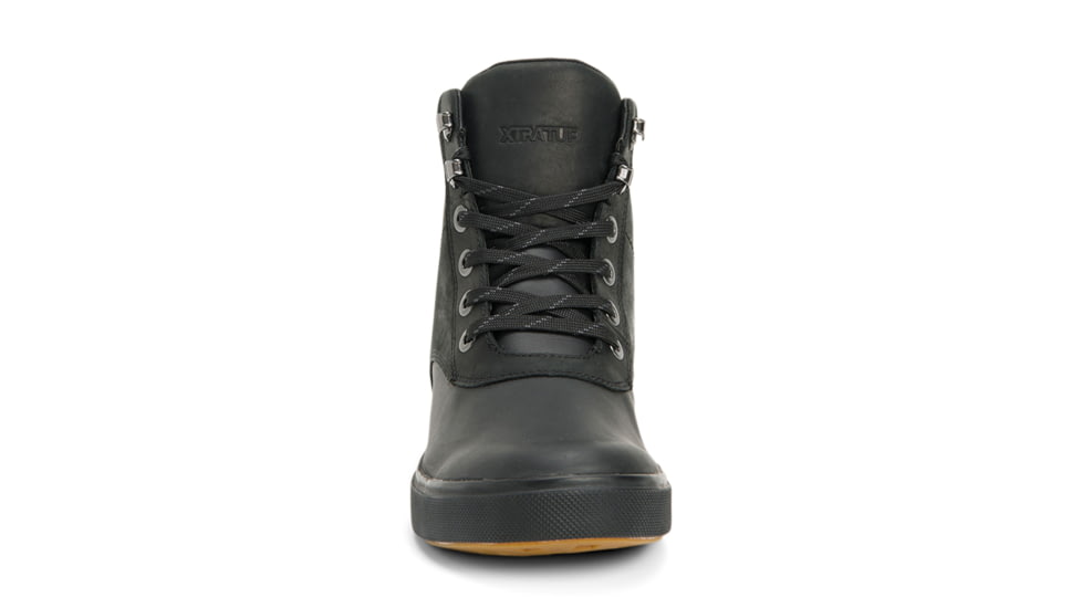Xtratuf Leather Ankle Deck Boot Lace Shoe - Mens, Black, 11.5, LAL-000-BLK-115