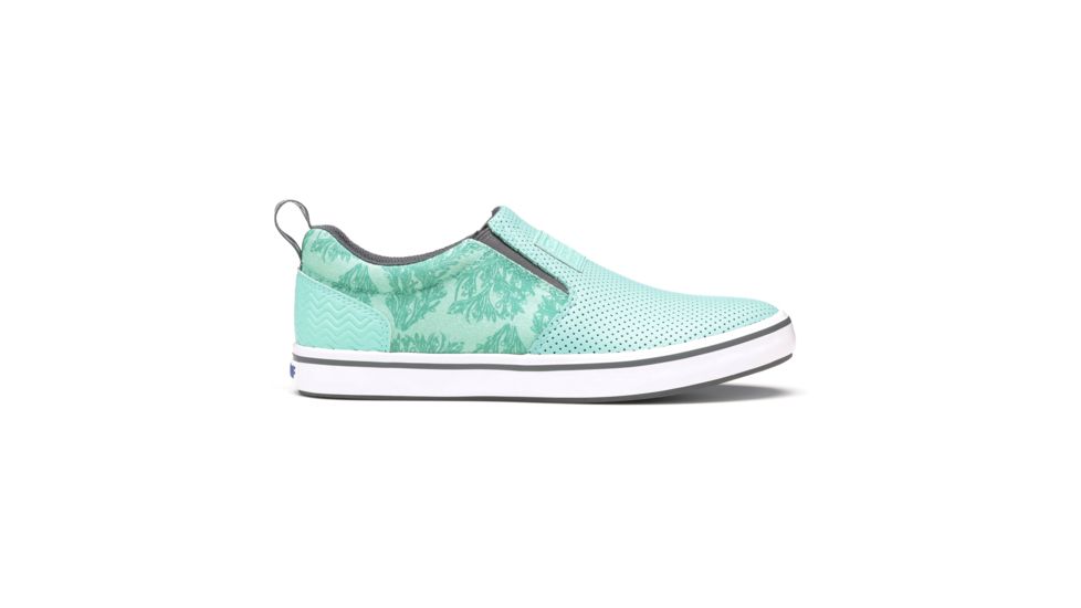 Xtratuf Sharkbyte - Salmon Sisters - Womens, Seafoam/Kelp, 6, XSW-300-GRN-060