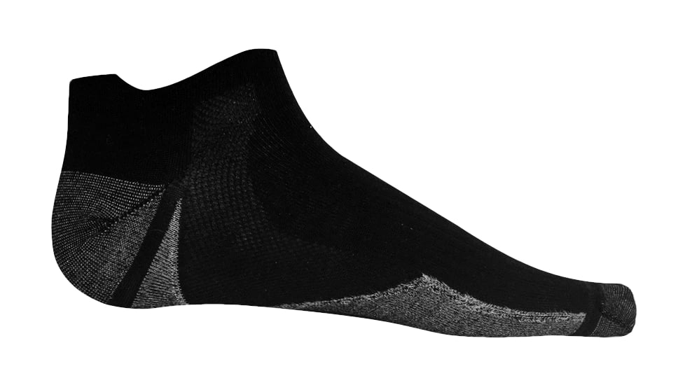 Y Athletics SilverAir Ankle Sock-Jet Black-Medium