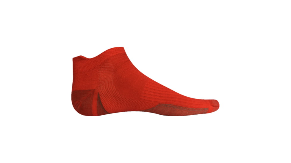 SilverAir Ankle Sock-Sedona Red-Medium