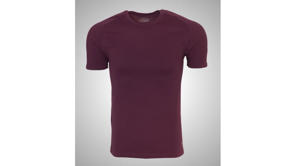 Y Athletics SilverAir Crew Shirt - Men's -Wild Plum-X-Large