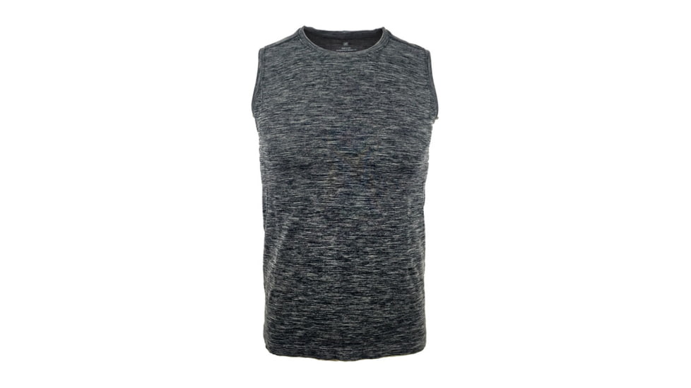 SilverAir Sleeveless Shirt - Mens-Jet Grey-X-Large