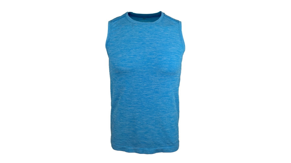 SilverAir Sleeveless Shirt - Mens-Surf Blue-Medium