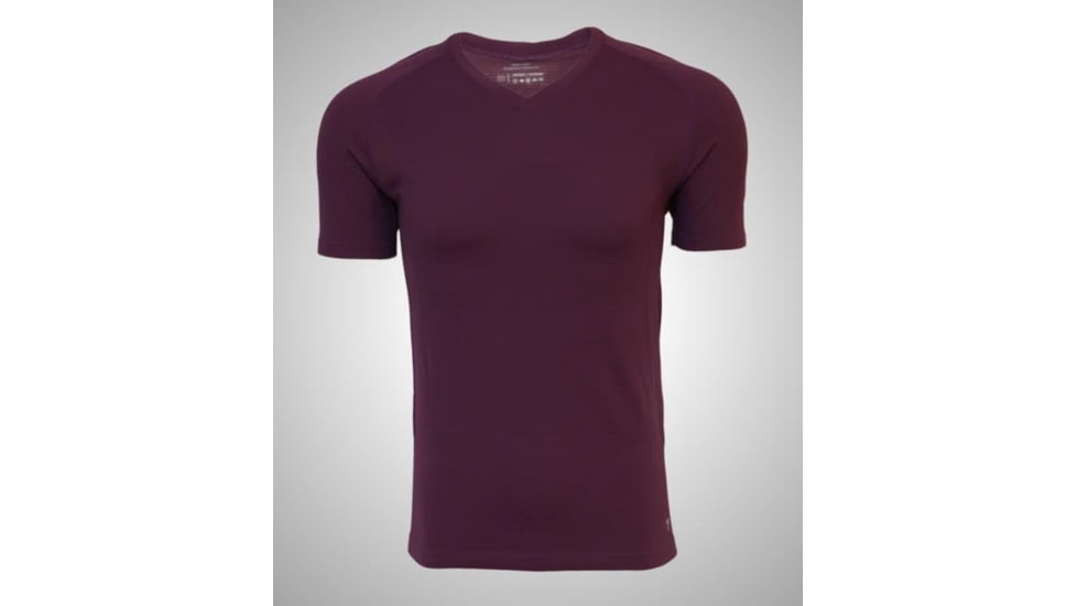 Y Athletics SilverAir V-Neck - Men's-Wild Plum-Large