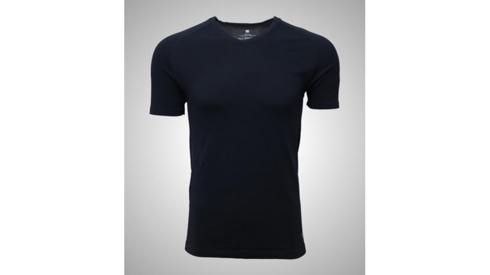 SilverAir V-Neck - Mens-Carbon Black-X-Large