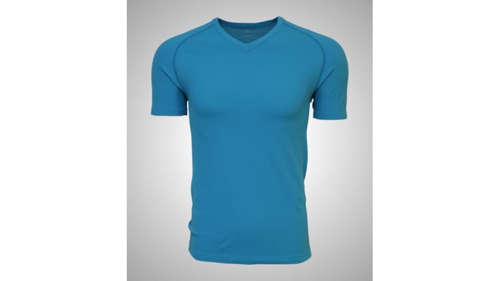Y Athletics SilverAir V-Neck - Men's-Ocean Blue-X-Large