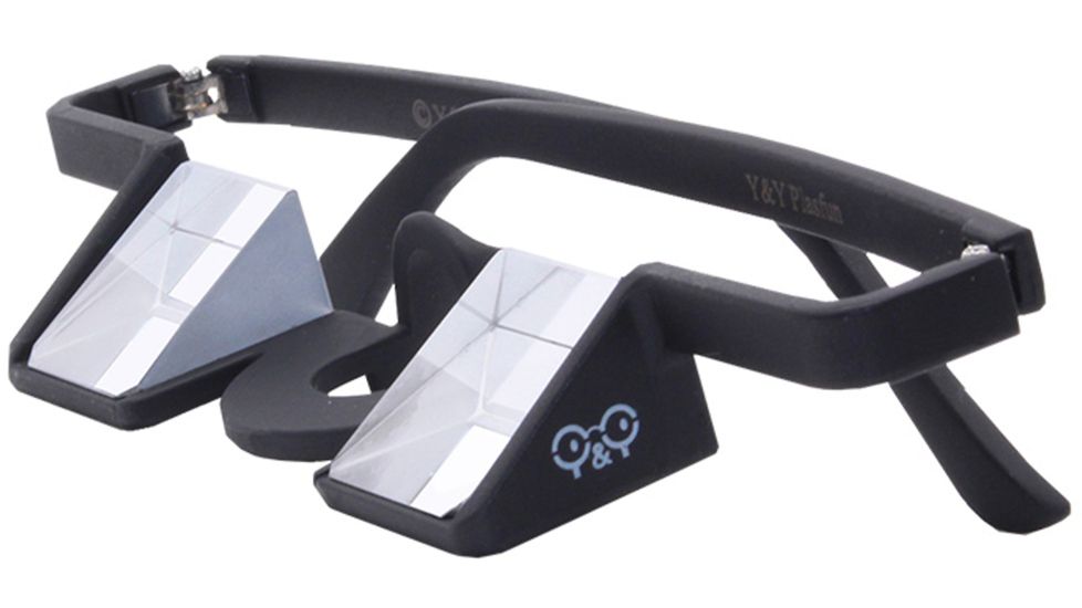 Y &amp; Y Vertical Plasfun Belay Glasses-Black