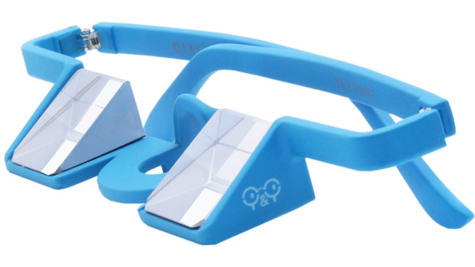 Y &amp; Y Vertical Plasfun Belay Glasses-Blue