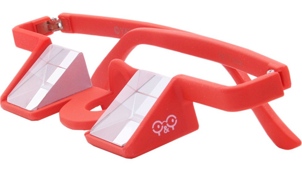 Y &amp; Y Vertical Plasfun Belay Glasses-Red