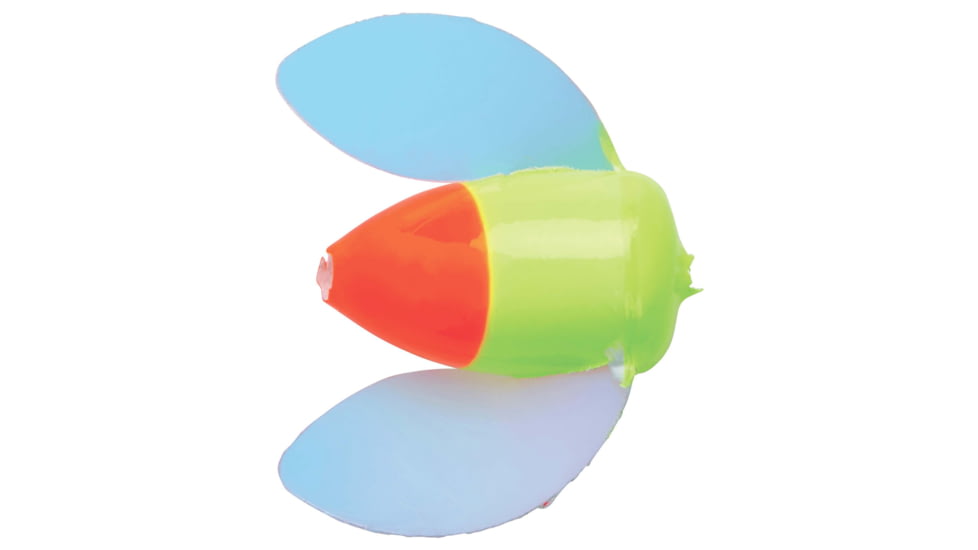 Yakima Bait 066-FLCH-PL Spin-N-Glo Winged Drift Bobber, #4, Flame Chartreuse w/ White Pearl Wing, Floating, 12/Pack, 066-FLCH-PL