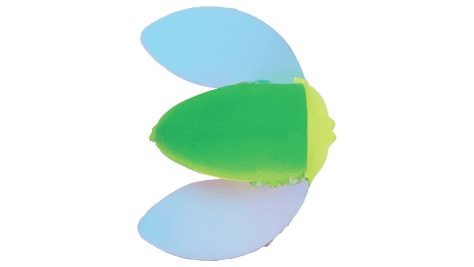 Yakima Bait 072-LICH-PL Spin-N-Glo Winged Drift Bobber, #10, Lime Chartreuse w/ Pearl Wing 12Pk, 072-LICH-PL
