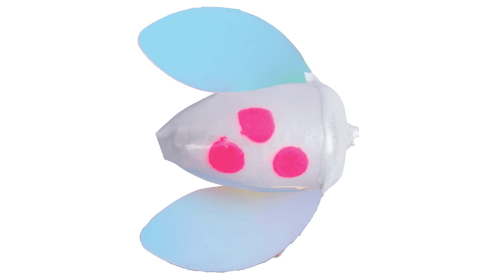 Yakima Bait 072-PLCL-PL Spin-N-Glo Winged Drift Bobber, #10, Pearl Clown w/ Pearl Wing 12Pk, 072-PLCL-PL