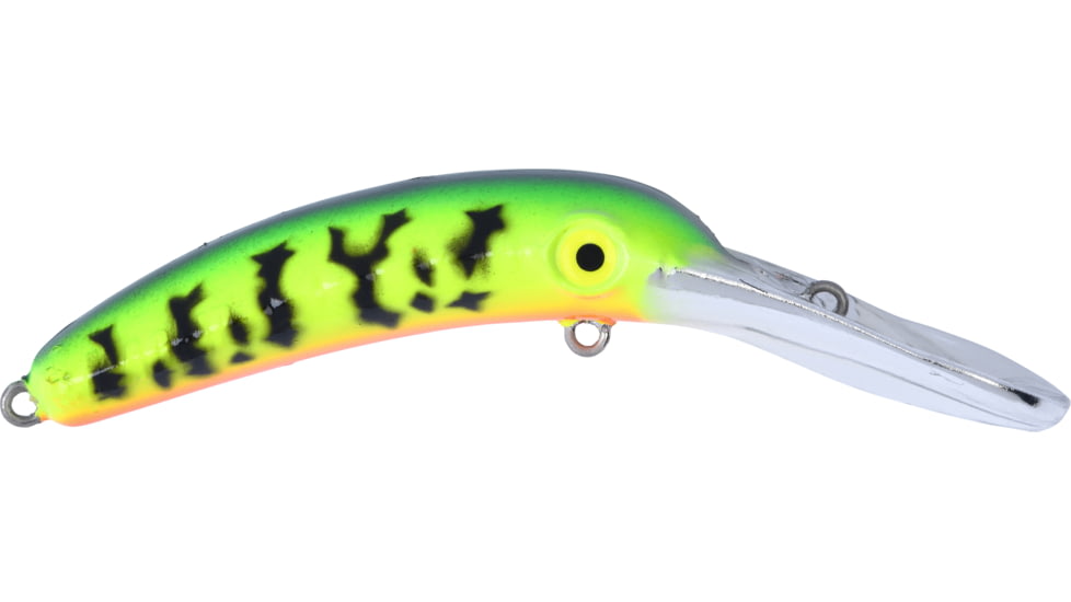 Yakima Bait Mag Lip 3.0, Fire Tiger Silver Head, 9571-FRTSH