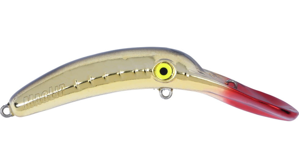 Yakima Bait Mag Lip 3.5, Metallic Gold Pirate, 9581-MGBLP