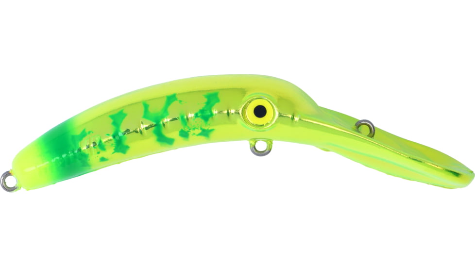 Yakima Bait Mag Lip 4.5, Metallic Chartreuse Grinch, 9601-MCG
